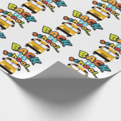 Papier Cadeau Back to school (Coin)