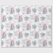 Papier Cadeau Back to School Pattern (Plat)