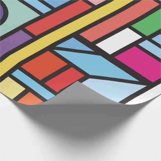 Papier Cadeau Background texture of stone wall. Background and t (Coin)