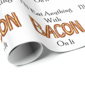 Papier Cadeau Bacon (Coin rond)