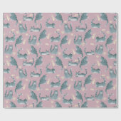 Papier Cadeau Bad Grey Tabby Chats Frapper Tout Sur Motif (Plat)