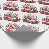 Papier Cadeau Badge de camping (Coin)