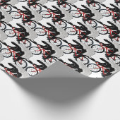 Papier Cadeau Badger De Miel À Vélo (Coin)