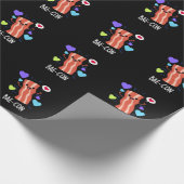 Papier Cadeau Bae-con Funny Bacon Pun (Coin)