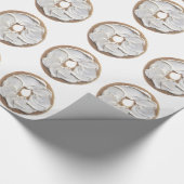 Papier Cadeau Bagel au fromage à la crème (Coin)