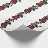 Papier Cadeau Bagpiper écossais (Coin)
