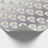 Papier Cadeau Bagues élégantes Mariages en argent (Coin)