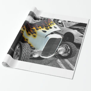 Papier Cadeau Baguette chaude de flamme