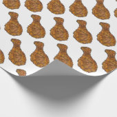 Papier Cadeau Baguette de poule de poulet frit Foie Soul Aliment (Coin)