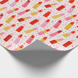 Papier Cadeau Baguettes de Saint Valentin à la crème