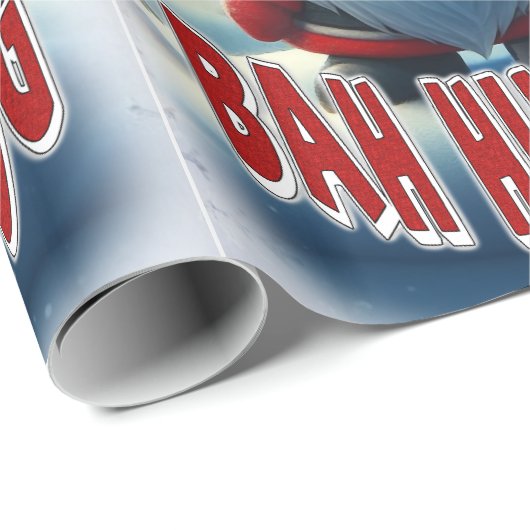 PAPIER CADEAU BAH HUMBUG (Coin rond)