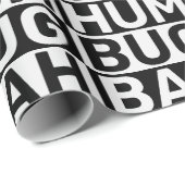 Papier Cadeau Bah Humbug (Coin rond)