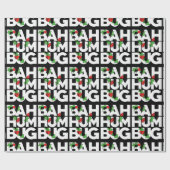 Papier Cadeau Bah humbug (Plat)