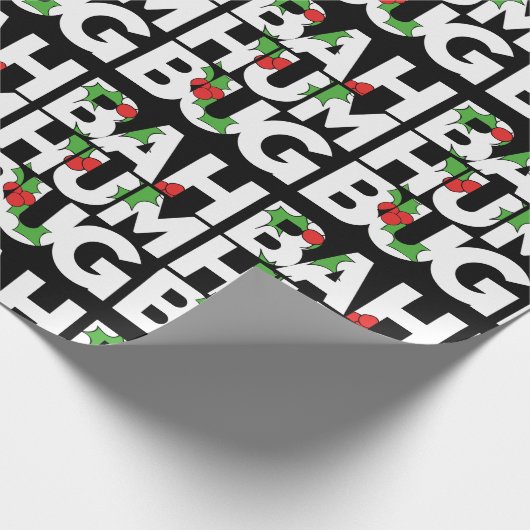 Papier Cadeau Bah humbug (Coin)