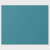 Papier Cadeau Baie de tabac bleu océan (Plat)
