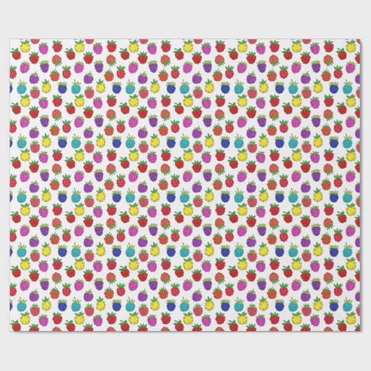 Papier Cadeau baies (Plat)