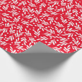 Papier Cadeau Baies blanches et rouges | Vacances (Coin)