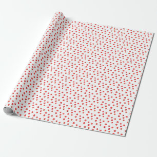 Papier Cadeau Baies rouges