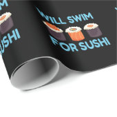 Papier Cadeau Baignade (Coin rond)