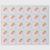 Papier Cadeau Baiser Nacho Valentines (Plat)