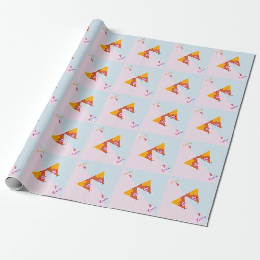 Papier Cadeau Baiser Nacho Valentines (Déroulé)