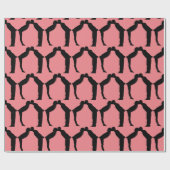 PAPIER CADEAU BAISER ROMANTIQUE DE NOËL (Plat)