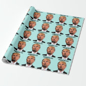 Papier Cadeau baiser trump GRADUY (Déroulé)