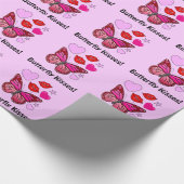 Papier Cadeau Baisers de papillon (Coin)