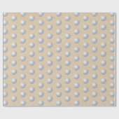 Papier Cadeau Bal de golf (Plat)