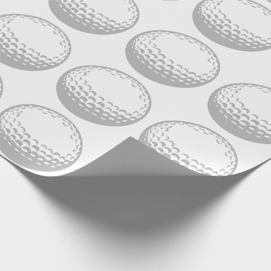 Papier Cadeau Bal de golf (Coin)
