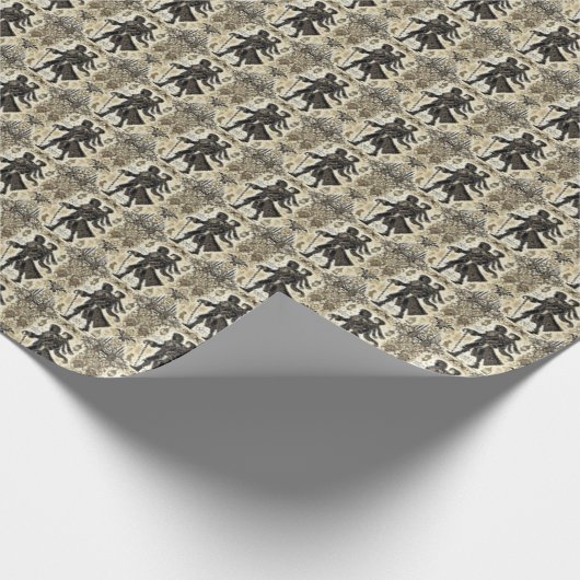 Papier Cadeau Balade de Noël (Coin)