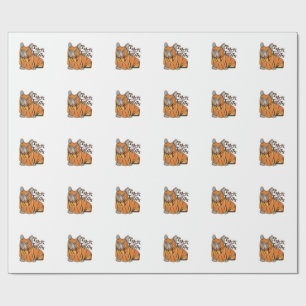 Papier Cadeau Balais d'Halloween