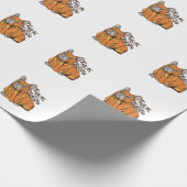 Papier Cadeau Balais d'Halloween (Coin)