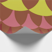 Papier Cadeau Balances roses et Brown (Coin)