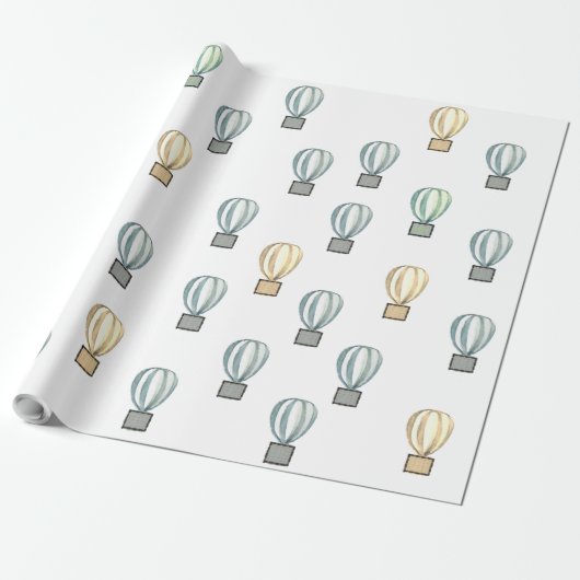 Papier Cadeau Balão (Déroulé)