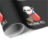 Papier Cadeau Balayage pilule amusant médicament jeu (Coin rond)