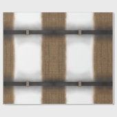 Papier Cadeau Bale de coton (Plat)