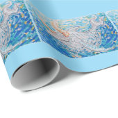 Papier Cadeau Baleine (Coin rond)