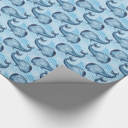 Papier Cadeau Baleine (Coin)