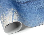 Papier Cadeau Baleine à eau bleue (Coin rond)