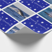 Papier Cadeau Baleine de bosse ouvrant une brèche Noël de (Coin)