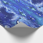 Papier Cadeau Baleine tueuse sur papier d'emballage de Pleines l (Coin)