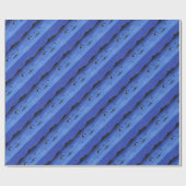 Papier Cadeau Baleines tueuses (Plat)