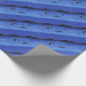 Papier Cadeau Baleines tueuses (Coin)
