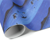 Papier Cadeau Baleines tueuses (Coin rond)