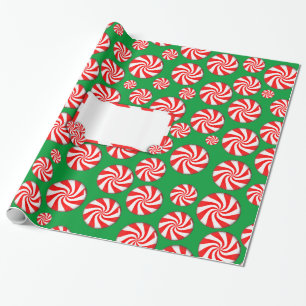 Papier Cadeau Balise cadeau pour les bonbons à la menthe