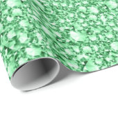 Papier Cadeau Balise de Parties scintillant de recherche de diam (Coin rond)