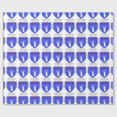 Papier Cadeau Balises blanches Papier d'enveloppement pour bébé (Plat)