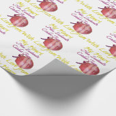 Papier Cadeau Ball de cricket Nouvelle-Zélande (Coin)