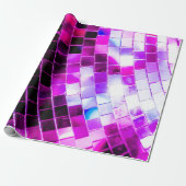 Papier Cadeau Balle de disco de Mirror (Déroulé)